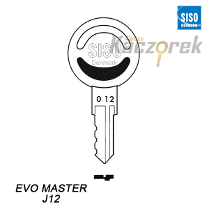 Bytový 029 - surový klíč - Siso EVD MASTER J12